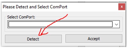 huawei modem code writer cannot detect com port